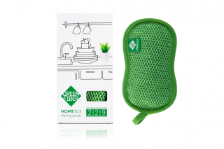 Green Fiber HOME S15, washing sponge Dish washing sponge green