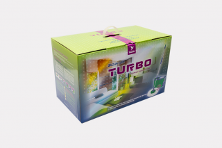 Turbo. Universal wet cleaning system with a manually powered centrifuge