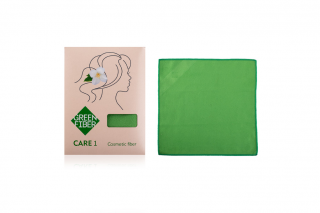 Green Fiber CARE 1, cosmetic fiber Cosmetic fiber green