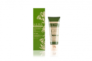 HEMP CREAM FOR DRY AND SENSITIVE SKIN with hemp oil and wild chamomile extract