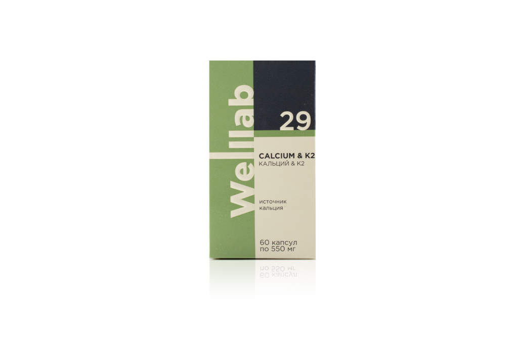 Welllab Calcium & K2 :: Welllab :: Products :: Greenway EU